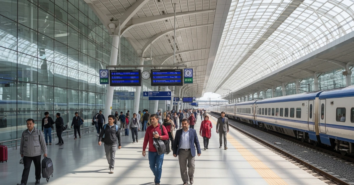 Modern Railway Station to Open in Major City Next Month